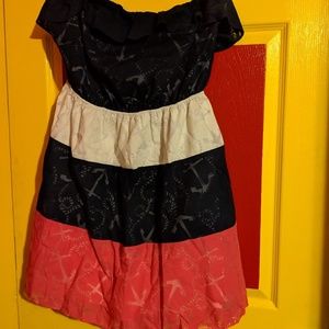 XL Lilly Pulitzer EUC strapless dress stretchy top